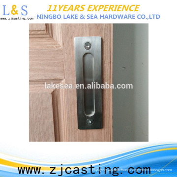 Barn Door Flush Finger Pull Hidden Handle for Sliding Door